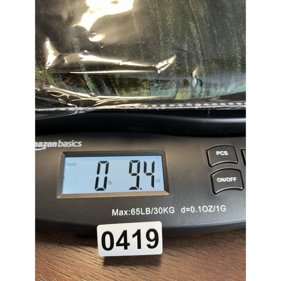 Roz & Ali Green Velvet Embroiderd Mixed Media Whimsigoth Top Medium Lace Boho - Picture 10 of 10